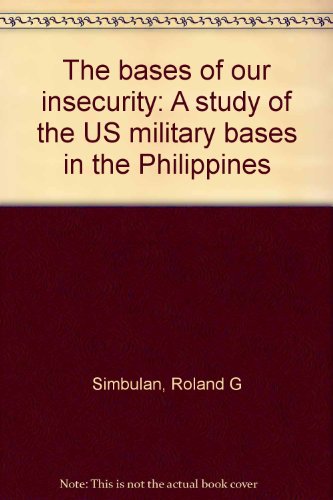 The Bases Of Our Insecurity: A Study of The U.S. Military Bases In the Philippines.