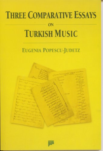 Three comparative essays on Turkish music.