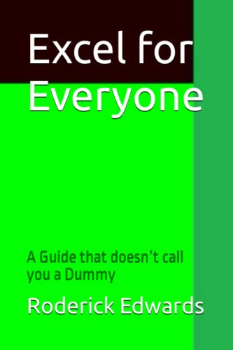 Excel for Everyone: A Guide that doesn't call you a Dummy