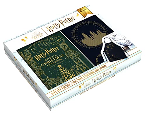 Harry Potter: Gift Set Edition Christmas Cookbook and Apron: Plus Exclusive Apron
Harry Potter: Gift Set Edition Christmas Cookbook and Apron: Plus Exclusive Apron