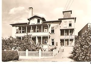 Göhren (Rügen). Ostseebad. FDGB-Erholungsheim "Friedrich Engels". Haus 1.