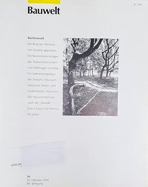 Bauwelt 39/1995. THEMA: Buchenwald.