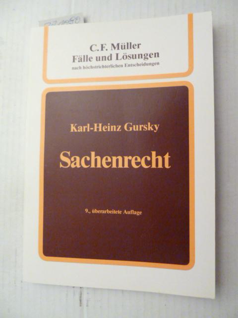 Sachenrecht