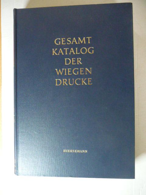 Gesamtkatalog der Wiegendrucke: Fogeda - Grassus : Band 9 - Nummer 10102-11338 - Deutsche Staatsbibliothek zu Berlin (Hrsg.)