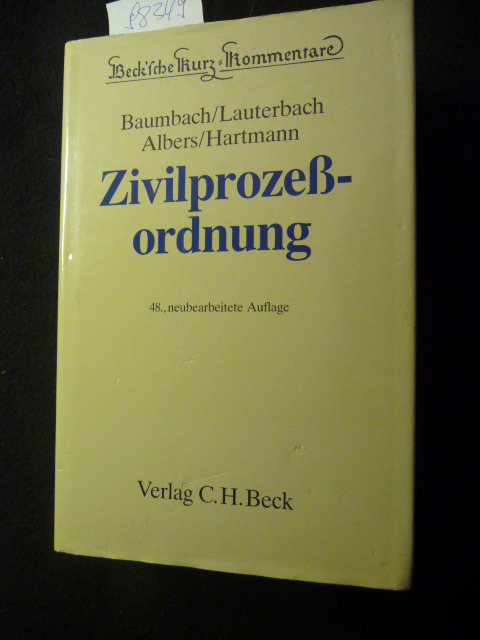 Zivilprozessordnung. Mit Gerichtsverfassungsgesetz und anderen Nebengesetzen