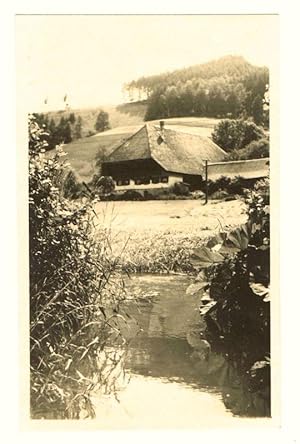 Ansichtskarte Zittau Hirschfelde altes Bauernhaus (ca 1940)