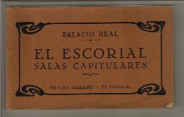 Album mit 20 Kunstpostkarten: Palacio Realm El Escorial, Salas Capitulares (ca 1910)