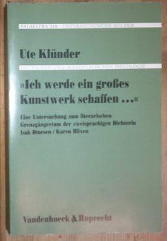Ich werde ein großes Kunstwerk schaffen.