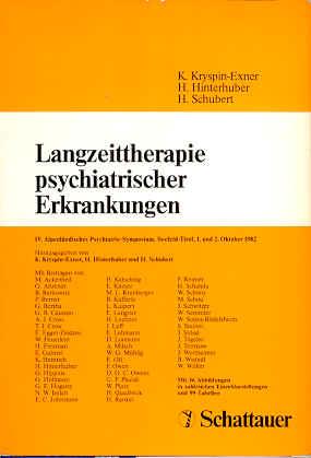 Langzeittherapie psychiatrischer Erkrankungen