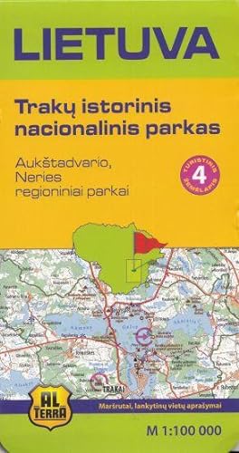 Litauen / Lietuva / Lithuania - 5 touristische Landkarten / 5 nauja turistiniu zemélapiu serija 8...