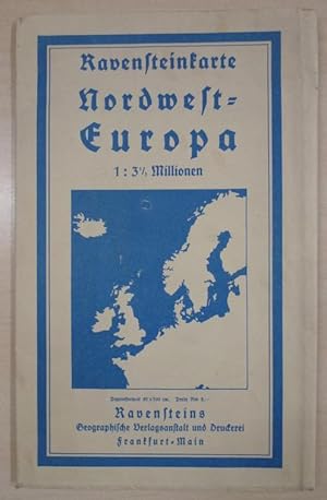 Ravensteinkarte Nordwest-Europa