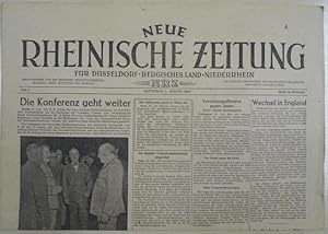 Neue Rheinische Zeitung für Düsseldorf - Bergisches Land - Niederrhein NRZ 1. Jahrgang. No 3 / 1....