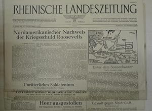 Rheinische Landeszeitung. Volksparole. 3 Ausgaben 1944: 20. Februar, 16. April und 5. August 1944