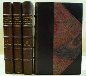 Correspondance entre Schiller et Goethe 1794-1805 [4 volumes, complet] Traduite d'après l'édition...