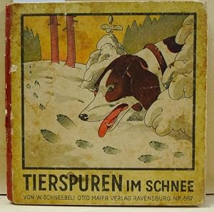 Tierspuren im Schnee