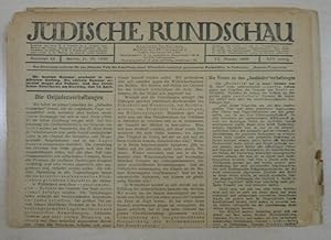 Jüdische Rundschau Berlin, 31.3.1920