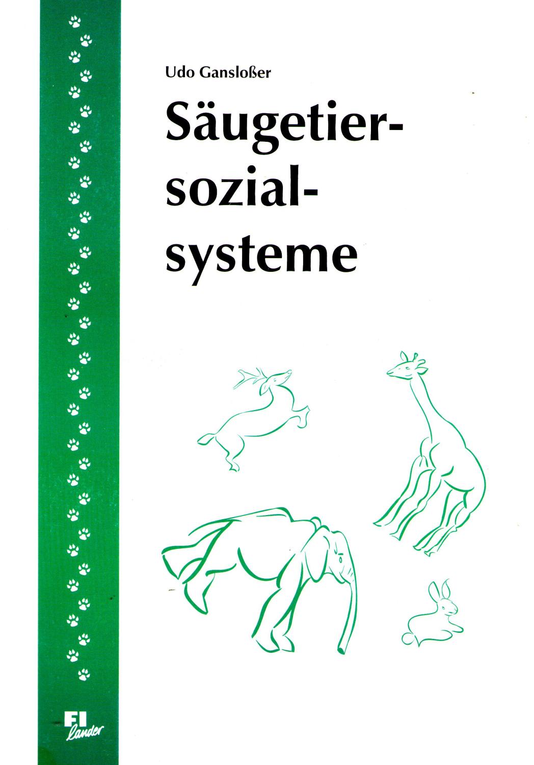 Säugetiersozialsysteme (Studienhandbuch Biologie: Zoologie)