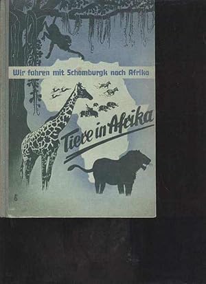 Schomburgk signiert Tiere in Afrika - wir fahren mit Schomburgk nach Afrika, 84 Seiten, bebildert...