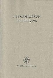Liber Amicorum Rainer Voss