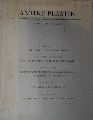 Antike Plastik. Lieferung I, Teil 1 - 5. Herausgegeben im Auftrage des Achhäologischen Institutes...