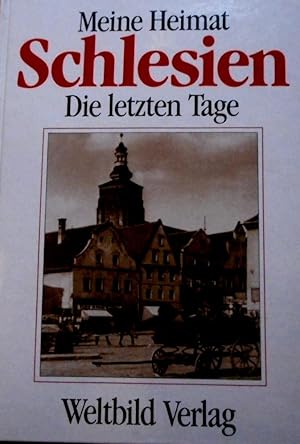 Letzte Tage in Schlesien : Tagebücher, Erinnerungen u. Dokumente d. Vertreibung. zsgest. u. hrsg....