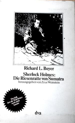 Sherlock Holmes "Die Riesenratte von Sumatra". Richard L. Boyer. Hrsg. von Zeus Weinstein. Aus d....