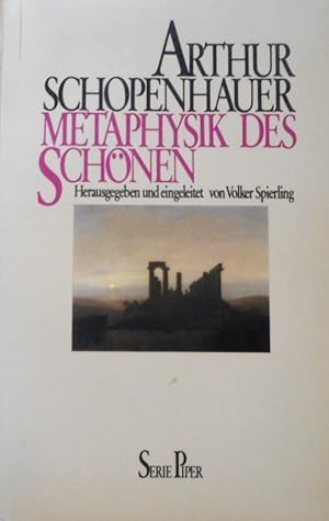 Philosophische Vorlesungen; Teil: Teil 3., Metaphysik des Schönen : aus d. handschriftl. Nachlass...