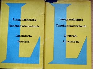 Langenscheidts Taschenwörterbuch der lateinischen und deutschen Sprache 2. Teile. 1. Teil: Latein...