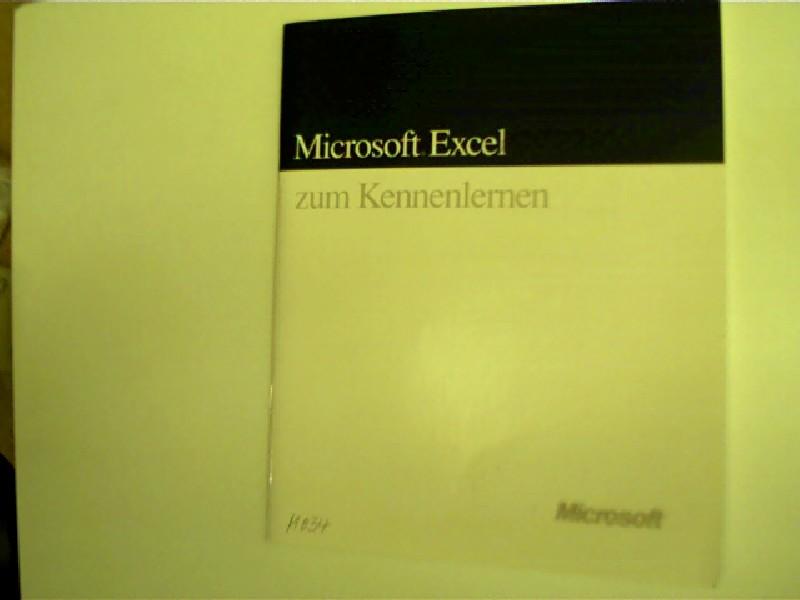 Excel 2007 kennenlernen