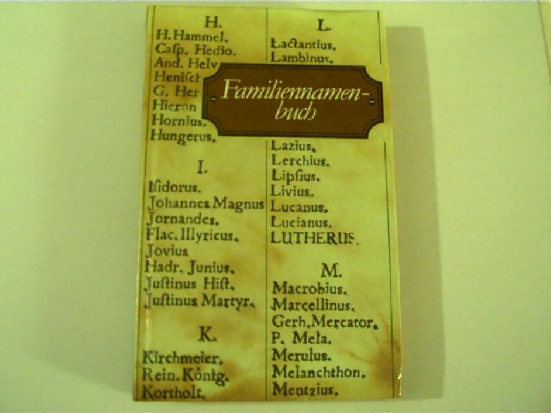 Familiennamenbuch