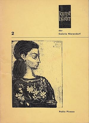 Pablo Picasso. Ausstellungskatalog. Einleitung Paul Westheim.