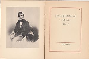 Franz Hanfstaengl und sein Werk. 1833-1933. Mit 2 Fotos.