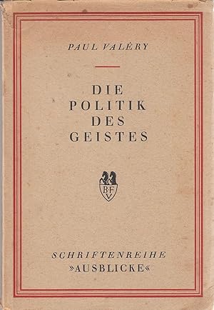 Die Politik des Geistes. Deutsch Maria Giustiniani.