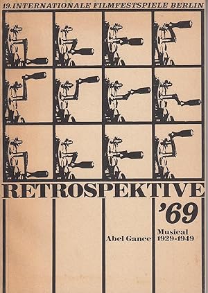 Retrospektive `69. Musical Abel Gance 1929-1949. Mit Abbn.