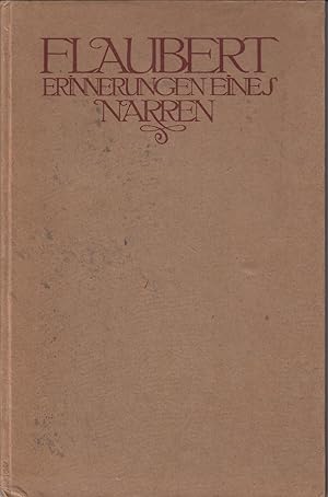 Erinnerungen eines Narren. Deutsch Rudolf Soomer.