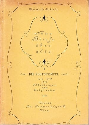 Neue Briefe über alte. I. Die Poststempel.