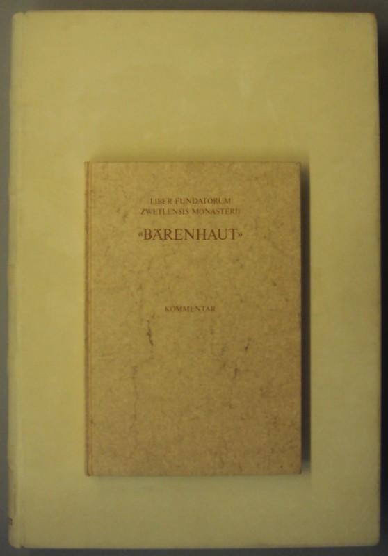 Stifterbuch des Klosters Zwettl: "Bärenhaut" (Codices selecti phototypice impressi: Abt. A: Bilderhandschriften)