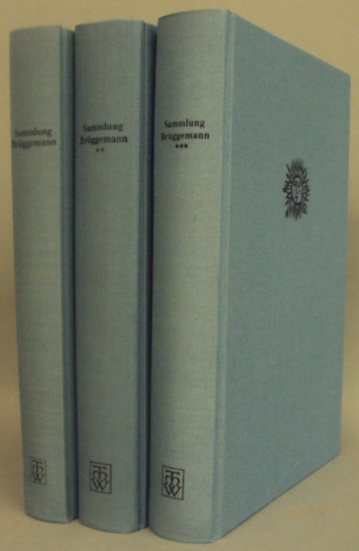 Kinder- und Jugendliteratur 1498-1950. Kommentierter Katalog der Sammlung Theodor Brüggemann. 3 Bände. Mit zahlr. Abb.