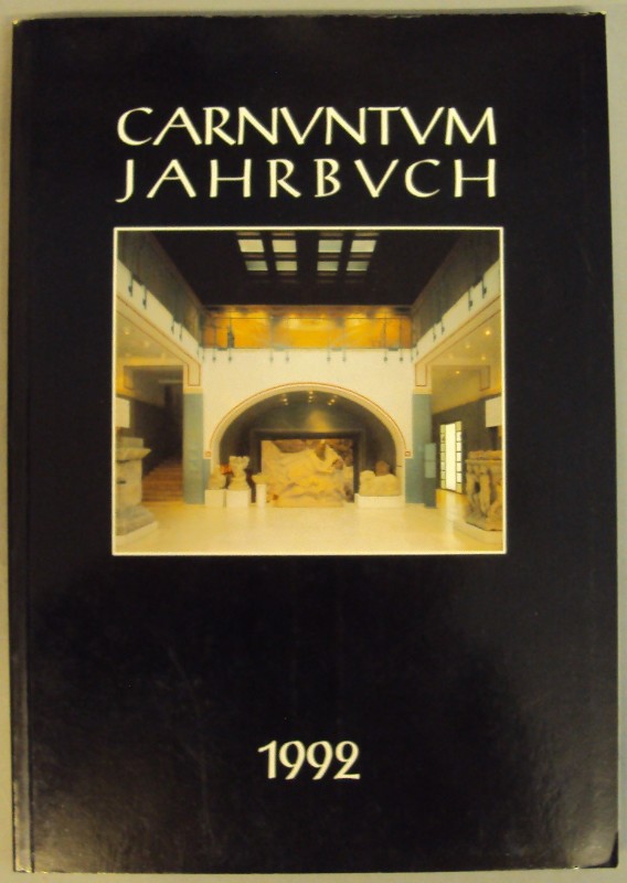 Carnuntum Jahrbuch 1992 ("Zeitschrift für Archäologie und Kulturgeschichte des Donauraumes")