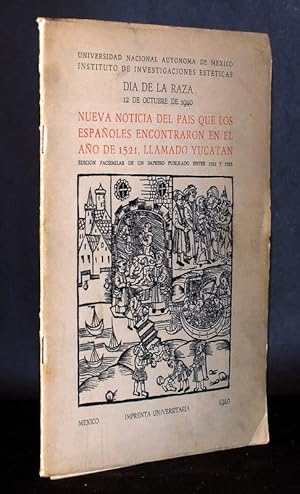 Neue zeittung von dem lande das die Sponier funden haben ym 1521. iare genant Jucatan. Faksimile ...