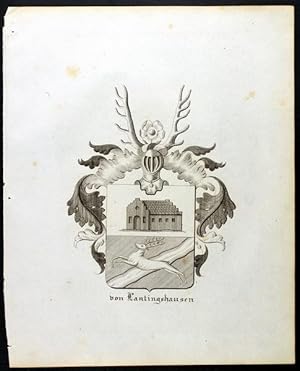 Wappen derer von Lantingshausen (1837)