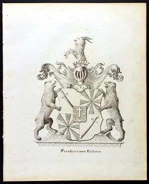 Wappen des Freyherrn von Bielsky (1837)