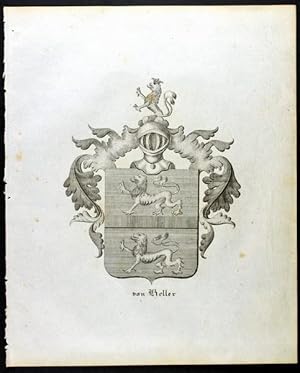 Wappen derer von Heller (1837)