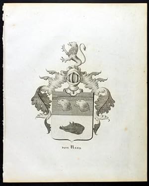 Wappen derer von Rass (1837)