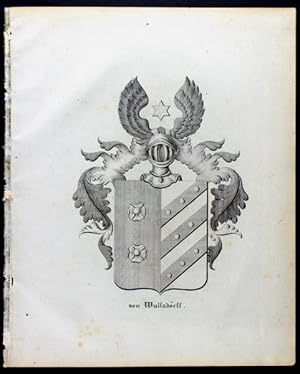 Wappen derer von Wulfsdorff (1837)