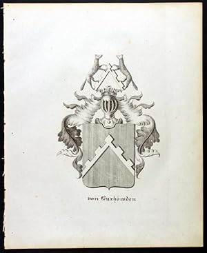 Wappen derer von Buxhöwden (1837)
