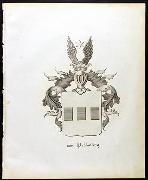 Wappen derer von Pröbstling (1837)