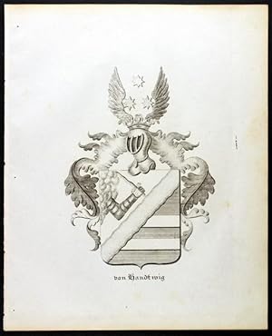 Wappen derer von Handtwig (1837)