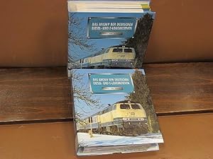 Das Archiv der Deutschen Diesel- und E-Lokomotiven. In 2 Original-Sammelordnern. Marken, Typen, B...