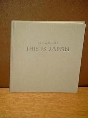 This is Japan. Folk ans Landscape. Text by Takyasu Senzoku.